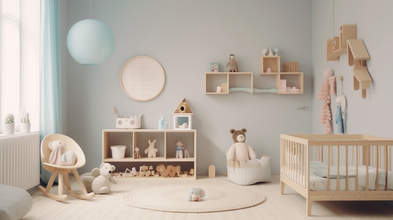Practical considerations in choosing paints for the nursery